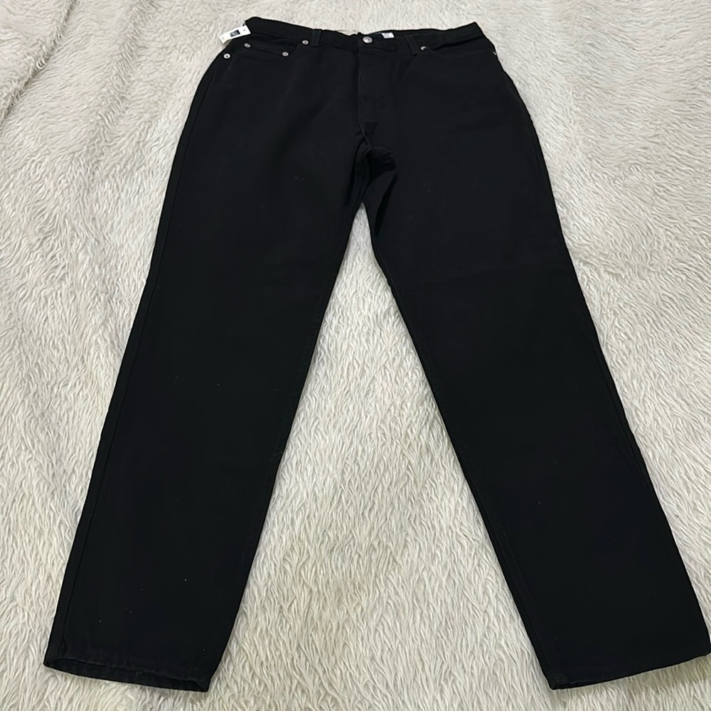 Vintage gap denim black mom jeans classic fit size 16 new
